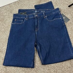 NWT Men’s 7 for all man kind Jeans Size 40
Straight leg Slimmy